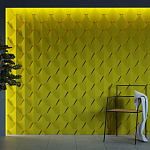 Гипсовая 3D Панель DRAGON SCALE - B варинант исполнения - 2 | Loft Concept в Кирове