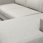 Мебельная ткань Шенилл серо-голубой цвет 142 см T4-47 варинант исполнения - 12 | Loft Concept в Кирове