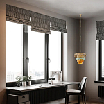 Люстра конусовидная с каскадом из разноцветных круглых подвесов Key Lustar варинант исполнения - 5 | Loft Concept в Кирове