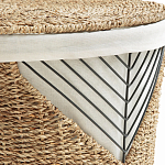 Плетеная корзина для белья Juste Wicker Basket варинант исполнения - 4 | Loft Concept в Кирове