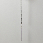 Бра с белым текстильным абажуром и хрустальными подвесками с декоративной кисточкой Lustre Reverie варинант исполнения - 5 | Loft Concept в Кирове