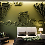 Барельеф OWLS варинант исполнения - 2 | Loft Concept в Кирове