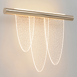 Бра с тремя элементами в форме лепестков и металлическим основанием DALI Tonin Casa варинант исполнения - 1 | Loft Concept в Кирове