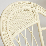 Комплект уличной мебели из ротанга Clara белый варинант исполнения - 3 | Loft Concept в Кирове