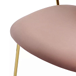 Стул Singer Chair без подлокотников Розовый Велюр варинант исполнения - 6 | Loft Concept в Кирове