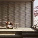 Гипсовая 3D Панель FERRUM варинант исполнения - 1 | Loft Concept в Кирове