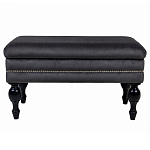 Мягкая банкетка с зоной для хранения Casket Dark Grey варинант исполнения - 1 | Loft Concept в Кирове