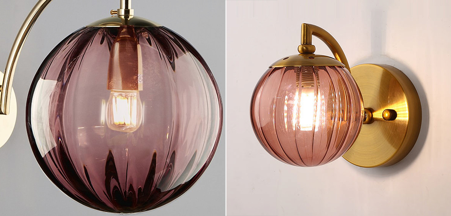 Бра Hector Sconce burgundy Бра Hector Sconce burgundy - Loft-Concept в Кирове