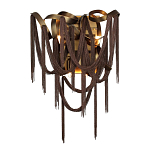 Бра с изогнутыми металлическими лентами и цепочками Atlantis Chain варинант исполнения - 3 | Loft Concept в Кирове