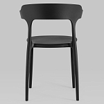 Черный стул из прочного PP-пластика JORIS варинант исполнения - 3 | Loft Concept в Кирове