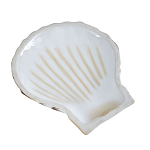 Фигурка из фарфора в виде ракушки морского гребешка Marine Tridacna варинант исполнения - 2 | Loft Concept в Кирове