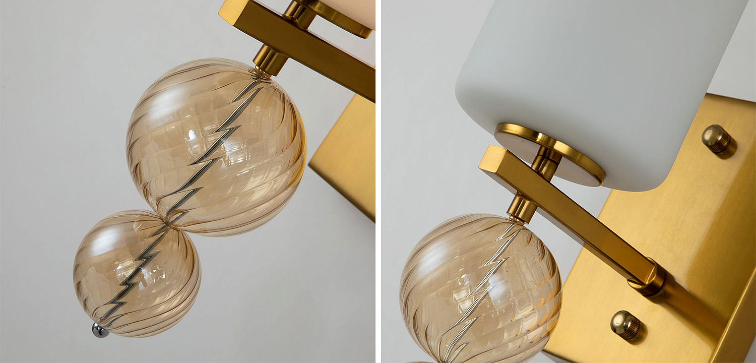 Бра Blown Glass Balloons Wall Lamp Бра Blown Glass Balloons Wall Lamp - Loft-Concept в Кирове