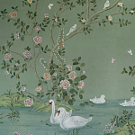 Обои ручная роспись Harpsden blue варинант исполнения - 1 | Loft Concept в Кирове