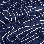 Мебельная ткань Букле синий цвет 140 см T3-8 варинант исполнения - 1 | Loft Concept в Кирове