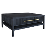 Кофейный стол Primo с двумя ящиками Черный дуб варинант исполнения - 9 | Loft Concept в Кирове