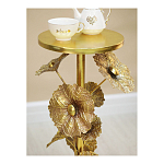 Столик приставной из металла с основанием в виде цветочной композиции Flower Arrangement Table варинант исполнения - 6 | Loft Concept в Кирове