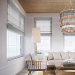 Люстра трехъярусная с декором из круглых деревянных бусин с кисточками Gray Brown Wooden Beads Chandelier варинант исполнения - 4 | Loft Concept в Кирове