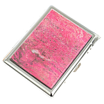 Портсигар с газовой зажигалкой из натурального камня Родонит Stone Cigarettes Cases варинант исполнения - 1 | Loft Concept в Кирове