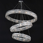 Хрустальная Люстра Элизабет из трех колец Хром  варинант исполнения - 1 | Loft Concept в Кирове