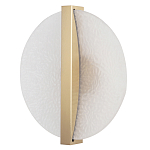 Бра с белым матовым стеклянным плафоном круглой формы Soft Glow Harmony варинант исполнения - 3 | Loft Concept в Кирове