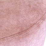 Банкетка овальная пыльно-розовый велюр на 4-х металлических ножках золотого цвета SANJAY варинант исполнения - 5 | Loft Concept в Кирове