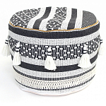 Пуф  Black and White Ornament варинант исполнения - 1 | Loft Concept в Кирове