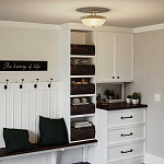 Потолочный светильник со стеклянным плафоном в виде купола Quoizel варинант исполнения - 16 | Loft Concept в Кирове