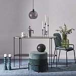 Подсвечник фигурный голубой Bright Accent 33 см варинант исполнения - 4 | Loft Concept в Кирове