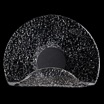 Бра из текстурированного прозрачного стекла с изогнутым краем Textured Glass  варинант исполнения - 7 | Loft Concept в Кирове