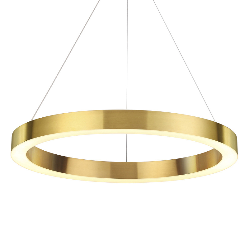 Люстра Gold Ribbon Ring II Золотой Люстра Gold Ribbon Ring II Золотой в Кирове | Loft Concept
