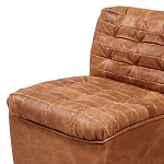 Модульное кожаное кресло Maxence Lounge Leather Armchair варинант исполнения - 2 | Loft Concept в Кирове