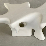 Кофейный стол природной формы Sirius White Coffee Table варинант исполнения - 1 | Loft Concept в Кирове