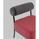 Кресло Ponpoun тёмно-серый бордо варинант исполнения - 2 | Loft Concept в Кирове