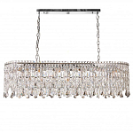 Люстра овальная с хрустальными подвесками Roul Crystal Light варинант исполнения - 6 | Loft Concept в Кирове