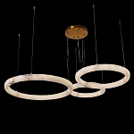Люстра с 3-мя кольцами из натурального камня Minerals of Light варинант исполнения - 2 | Loft Concept в Кирове