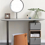 Консоль с зеркалом и  3-мя вращающимися ящиками Eloida варинант исполнения - 3 | Loft Concept в Кирове