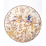 Чаша с цветочным орнаментом на ножке в виде бронзового ангела Eden Garden варинант исполнения - 4 | Loft Concept в Кирове