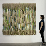 Художественный панно макраме Wall decor Voice the Forest варинант исполнения - 1 | Loft Concept в Кирове