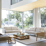 Кресло с каркасом из массива дуба Gallin Chair Boucle варинант исполнения - 8 | Loft Concept в Кирове