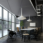 Подвесной вязаный белый светильник «Лампа Марракеша» варинант исполнения - 2 | Loft Concept в Кирове