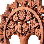 Панно из дерева круглое Osier Panel With Trees варинант исполнения - 2 | Loft Concept в Кирове