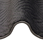 Ковер из полиэстера Black and white continent варинант исполнения - 3 | Loft Concept в Кирове