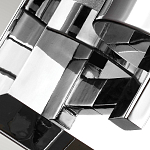 Бра для ванных комнат с цилиндрическим плафоном на прямоугольном зеркальном основании Feiss варинант исполнения - 4 | Loft Concept в Кирове