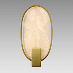 Бра с гравировкой на акриловом плафоне Gravyura Bronze варинант исполнения - 4 | Loft Concept в Кирове