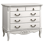 Комод белый из массива бука в стиле прованс White Provence варинант исполнения - 3 | Loft Concept в Кирове