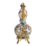 Ваза из фарфора с птицами и цветочной росписью Garden of Eden варинант исполнения - 3 | Loft Concept в Кирове