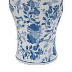 Ваза фарфоровая высокая с синими цветочными мотивами Independence варинант исполнения - 3 | Loft Concept в Кирове