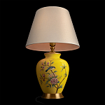 Настольная лампа желтая с изображением птиц Slip Away варинант исполнения - 10 | Loft Concept в Кирове