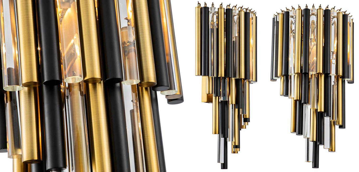 Бра Black Brass Symphony Wall Lamp Бра Black Brass Symphony Wall Lamp - Loft-Concept в Кирове