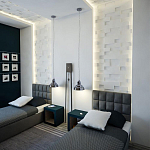 Гипсовая 3D Панель M-109 варинант исполнения - 2 | Loft Concept в Кирове